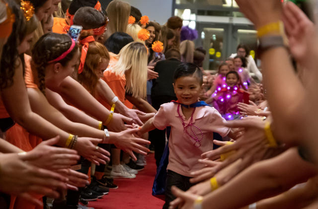 A BuckeyeThon Kid at the 2019 Dance Marathon
