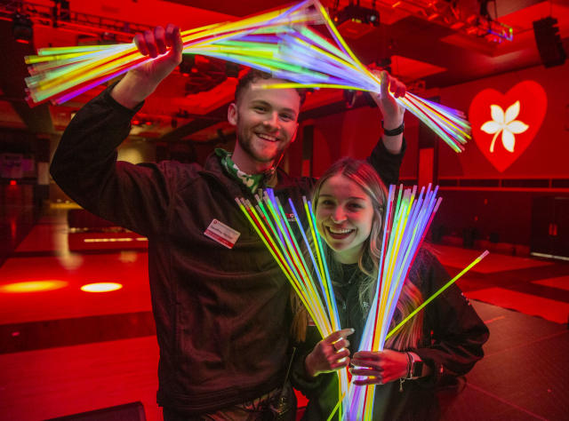 General Body Committees Members at the Dance Marathon
