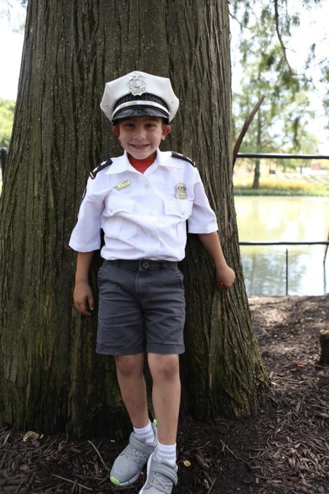 Corbin wants to be a Police Officer when he grows up and has become friends with many Columbus Police Officers!